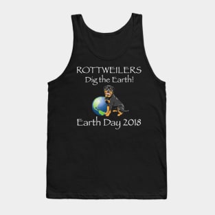 Rottweiler Earth Day Awareness 2018 T-Shirt Tank Top